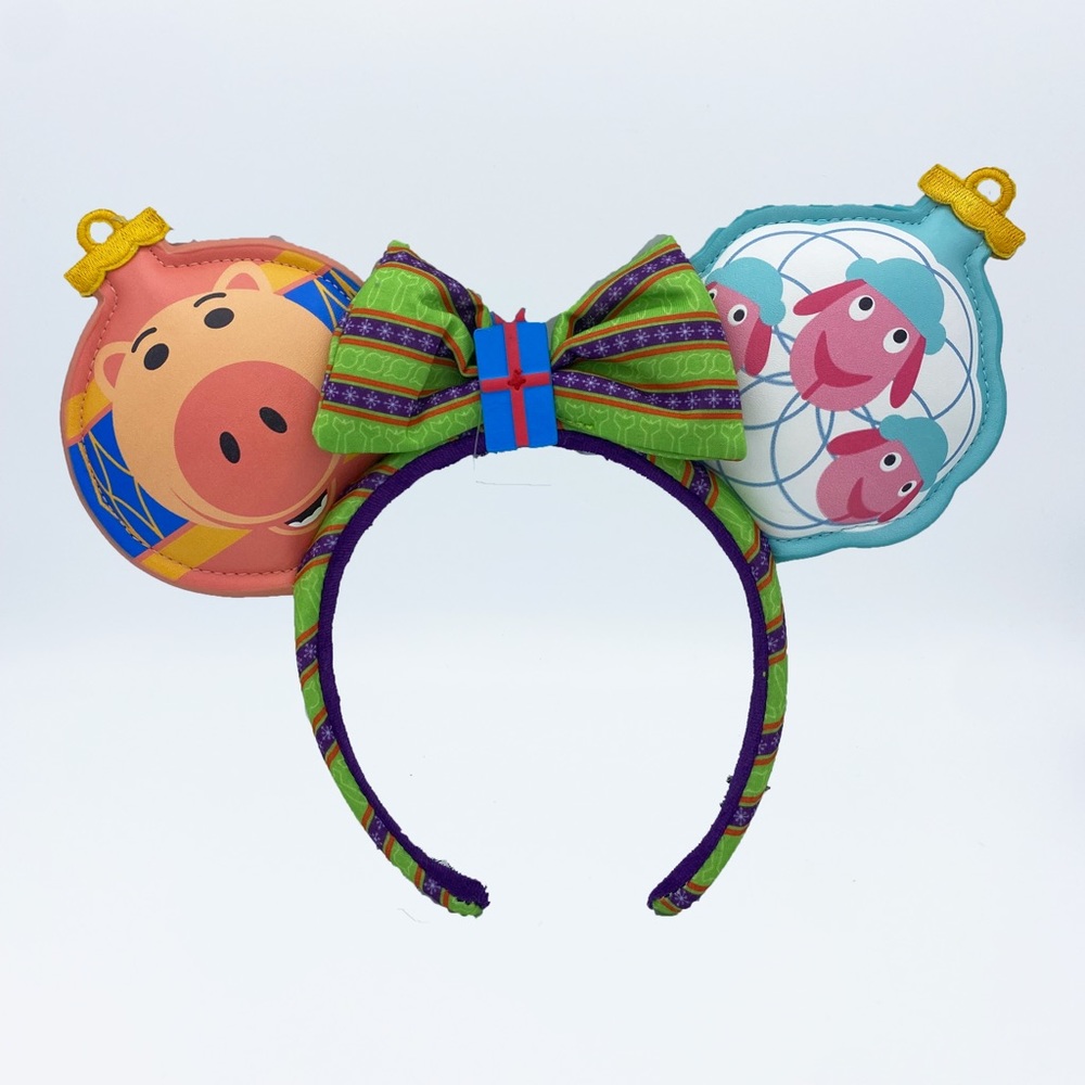 Disney Merry Pixar Toy Story Ham & Bo Peep Or Christmas Minnie Ear Headb…